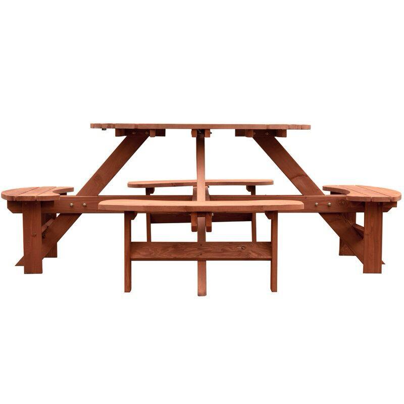 Round Wooden Table
